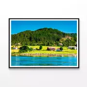 Scenery at the Ferry Crossing Print 100% Australian Made 90x60cm (Poster)