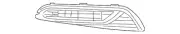 Genuine Honda Fog Light Trim 71107-TT1-A01 (for: Honda)