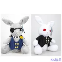 在飛比找Yahoo!奇摩拍賣優惠-KK精品30cm 黑執事 夏爾彼得兔 獨眼 灰兔 塞巴斯白兔