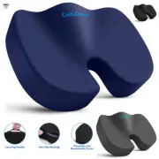Seat Cushion Pillow Memory Foam Tailbone Coccyx Pain Relief for Chair Car Office