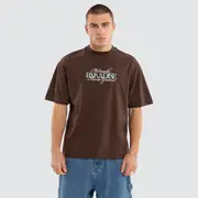 [Nomadic Paradise] Home Grown Street Tee Chocolate Brown