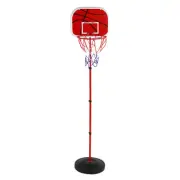 Indoor Outdoor Mini Basketball System Backboard Basket Ball Kit Kids Toy Se HF