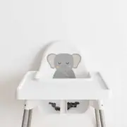 [Namly Design] Self-Adhesive Sticker – Antilop High Chair Decal / Sleepy Elephant