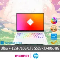 在飛比找momo購物網優惠-【HP 惠普】14吋Ultra 7 RTX4060電競AI筆