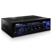 Pyle 80 Watt AC/DC Microphone PA Mono Amplifier with USB/SD/FM/BT