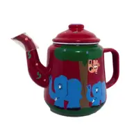 (1) Teapot Jungle Enamel Teapot Collectable LAST ONE!