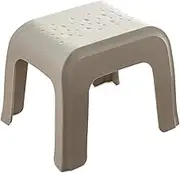 LCSVCCXA Shower Step Stool, Adult and Child Support, Kitchen Stool, Light Gray, as described