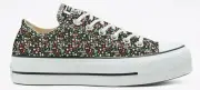 Converse Chuck Taylor AStar Vintage Floral Platform, 568377C Multi Sizes Black/M