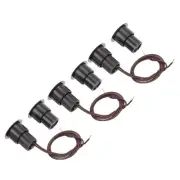 Magnetic Reed Switch, 3 Pack NC Door Sensor Window Contact Switch, Brown