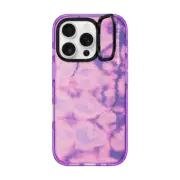 iPhone 16 Pro Impact Ring Stand Case MagSafe Compatible Lilac Purple Dye