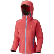NEW $360 WOMEN'S MOUNTAIN HARDWEAR TRINITY SOFT SHELL JACKET DRY.Q XL