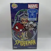 Sealed Funko Pop Tee Marvel Spider-Man “Meet Madame Web” Doc Ock Black Cat Large