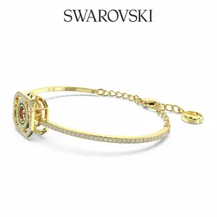 SWAROVSKI 施華洛世奇 Alea 手鐲 漸層色, 鍍金色色調