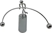 Maydahui Balance Physics Toy Desk Kinetic Weightlifter Toys Steel Man Decompressive Science for Home Office School Art Decor