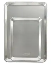 Nordic Ware Set of 2 Half Sheet & Quarter Sheet Pans
