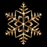 Northlight 18" Lighted Snowflake Christmas Window Silhouette Decor