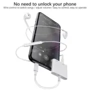 Type C Adapter USB C to 3. 5 mm Jack Audio Charger Splitter Type C Converter