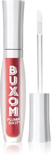 Buxom PLUMP SHOT™ COLLAGEN PEPTIDES ADVANCED PLUMPING MULTICHROME lip gloss serum with a volumizing effect, Enchanted Berry color 4 ml