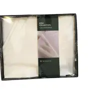 McCaw Allan Irish Collection 4 Linen Damask Napkins 18"x18" White