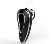 Mini Stereo Wireless Hands Free HeadSet-bluetooth Voice Control Music Earphone With Mic-BLACK