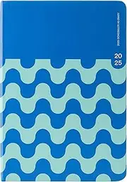 Any Day Now - 2025 Weekly - Scheduler - A5 - Blue and Mint
