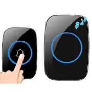 Wireless Waterproof Doorbell - 300M Range No Battery Long-Lasting Led Light