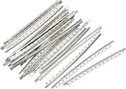 uxcell Acoustic Guitar Fret Wire Guitar Fretboard 20 Fret 2.2mm Silver Tone for Guitar Fingerboard Replacement, Pack of 40