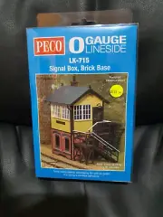 Peco O gauge LK-715 Signal Box, Brick Base Kit