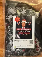 It's Beginning To Look Like I Told You Trump Puzzle 1,000 Piece Puzzle