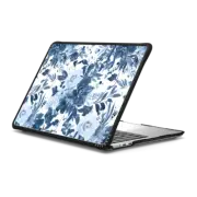 MacBook Air 13-inch (M2 - M4) Impact Case Bohemian abstract watercolor navy blue white floral