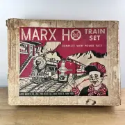 Marx Vintage HO Electric Train #64888 Complete W/ Power Pack In Original Box