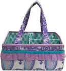 Girls Paisley Nursery Fabric Storage Caddy with Handles