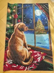 Completed Diamond Painting with Metallic & Glow-in-the-Dark Drills 58 x 38.5 cm