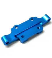 188031 08040b 1/10 Scale Alloy Front Upper Arm Holder x1 Blue HSP