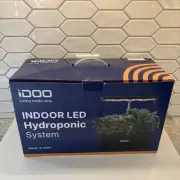 iDOO Indoor LED Hydroponics Growing System. Model: ID-IG201 Black NEW