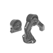 Front + Rear Engine Mount Kit for Jeep Compass MK 2.0L 4Cyl FWD ECN 1/12-1/17