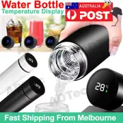 500ml LED Display Vacuum Flask Thermos Coffee Cup Insulated Tea Bottle Water Mug