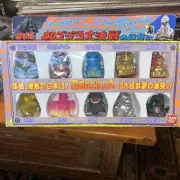 wow 1998 Godzilla Great Battle 10 Mini Figures Finger Puppet BANDAI unpunched