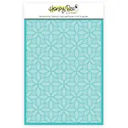 Honey Bee Kaleidoscope 3D Embossing Folder