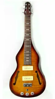 Vorson Lap Steel 6-String Guitar in Sunburst Finish
