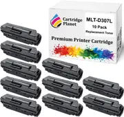10-Pack Compatible Toner Cartridge for Samsung MLT-D307L MLTD307L SV067A (15,000 Pages) for Samsung ML5010ND