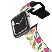 Apple Watch Series 4-6, SE (40mm) Impact Band Chartreuse Victorian Elegance Apple watch band