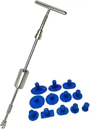 Auto Body Repair Tool Car Dent Puller Remover Car Accessories T Bar Puller Paintless Dent Repair for Hail Damage