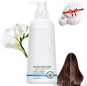 Keratin Revitalizing Cream Hair Serum,Keratin Boost Hair Smoothing Moisture Deep Conditioner For Women,Leave In Conditioner For Dry Damaged Hair