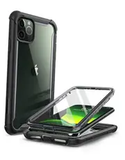 Ares Case for iPhone 11 Pro Max 2019 Release, Dual Layer Rugged Clear Bumper