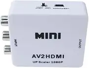 AV2HDMI Converter 1080P Mini RCA Composite CVBS AV to HDMI Video Audio Converter Adapter