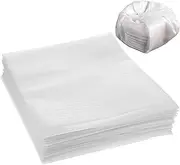 OHPHCALL 100pcs Mailers Coated Pearl Cotton Foam Pouches for Glassware Moving Supplies