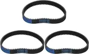 uxcell 3pcs HTD-5M Rubber Timing Belt 70 Teeth, 350mm Pitch Length x 15mm Width x 3.6mm Height, Closed Loop Pulley Timing Belt