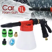 Gun Sprayer Hose 1L Snow Foam Lance Cannon Bottle Soap For Car Pressure Washer