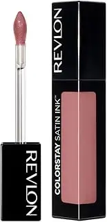 Revlon Color Stay Satin Ink 007 Partner in Climbe: Highly Sensitivity Max Beige Pink (Yebe), Hard to Fall Off, Color Transfer, Light Tsuya Satin Mat, 0.2 fl oz (5 ml), Lip Color, Lipstick